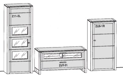 Gwinner Solid Wandkombinationen SL2