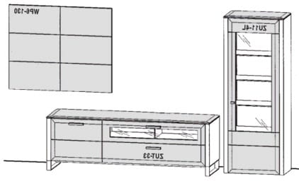 Gwinner Solid Wandkombinationen SL205-SV