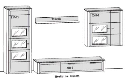 Gwinner Solid Wandkombinationen SL31