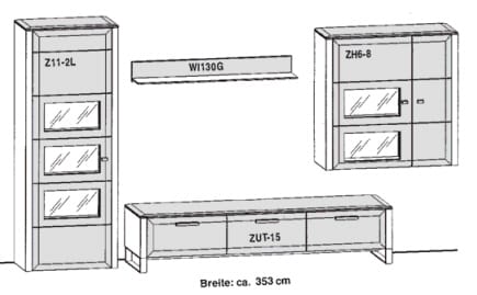Gwinner Solid Wandkombinationen SL32