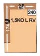 Megapol Spike 1,5KOLRV