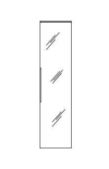 Pelipal Solitaire Neutrale Einzelmöbel Midischrank