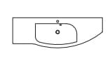 Pelipal Solitaire Solitaire 7005 Glaswaschtisch
