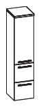 Pelipal Solitaire Huevo Midischrank