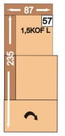 Polinova 64590030 1,5KOFL