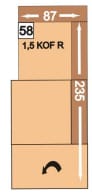 Polinova 64590030 1,5KOFR