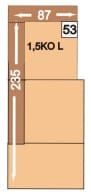 Polinova 64590030 1,5KOL