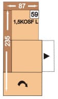 Polinova 64590030 1,5KOSFL