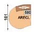 Polipol Sofas 64390006 ARECL