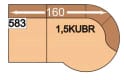 Polipol 64390086 1,5KUBR