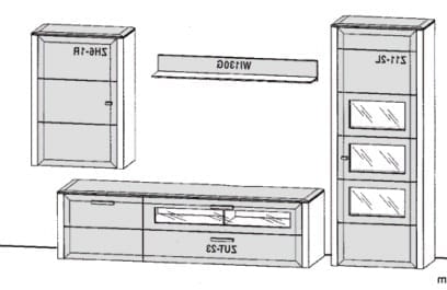 Gwinner Solid Wandkombinationen SL1-SV