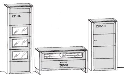 Gwinner Solid Wandkombinationen SL2