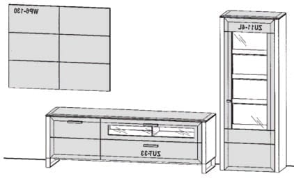 Gwinner Solid Wandkombinationen SL205-SV