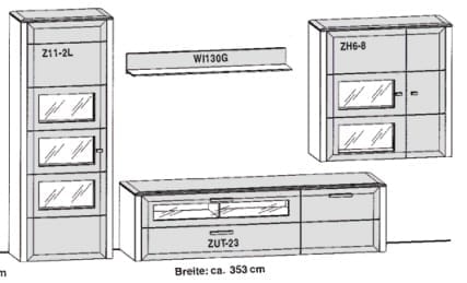 Gwinner Solid Wandkombinationen SL3