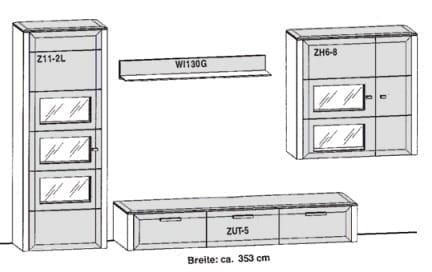 Gwinner Solid Wandkombinationen SL31
