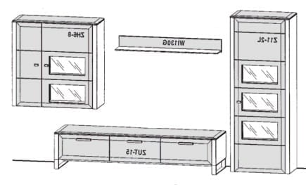 Gwinner Solid Wandkombinationen SL32-SV