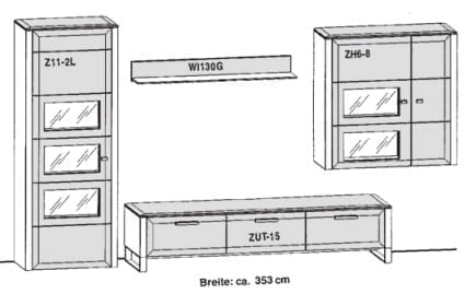 Gwinner Solid Wandkombinationen SL32