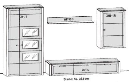 Gwinner Solid Wandkombinationen SL36