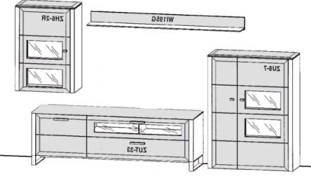 Gwinner Solid Wandkombinationen SL5-SV