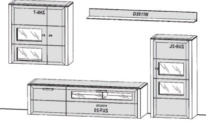 Gwinner Solid Wandkombinationen SL6-SV