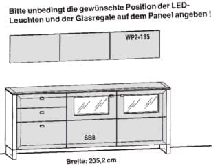 Gwinner Solid Wandkombinationen SL62