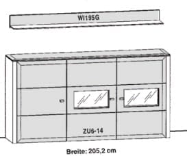 Gwinner Solid Wandkombinationen SL64