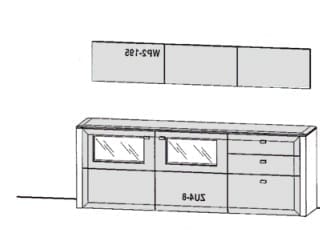 Gwinner Solid Wandkombinationen SL82-SV