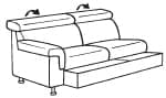 Himolla Sofas - Planopoly 1203 51 H