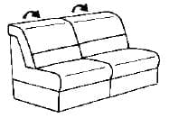 Himolla Sofas - Planopoly 1302 Zwischenelemente 09 X