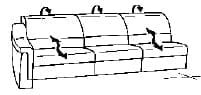 Himolla Sofas - Planopoly 1302 Abschlusselemente 55 _ SL