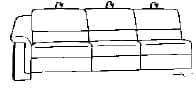 Himolla Sofas - Planopoly 1302 Abschlusselemente 69 X SL