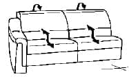 Himolla Sofas - Planopoly 1302 Abschlusselemente 85 _ SL