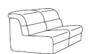 Himolla Sofas - Planopoly 1505 06 X