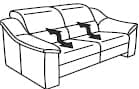 Himolla Sofas - Planopoly 1505 81 O