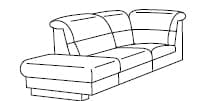 Himolla Sofas - Planopoly 1505 91 U SL