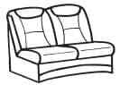 Himolla Sofas - Planopoly 1551 39 X