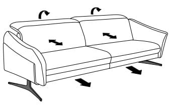 Himolla 1808 Sofas Sofa 82 .