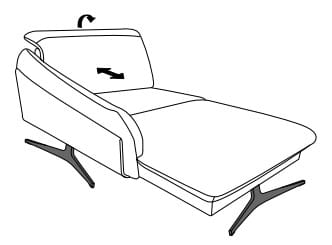 Himolla Sofas - PROmotion 1808 Abschlusselemente Abschlusselement 91 . SL