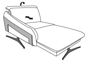 Himolla Sofas - PROmotion 1809 Abschlusselemente Abschlusselement 91 . SL