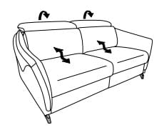 Himolla Sofas - Back to Basics 1917 81 ,