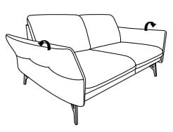 Himolla Sofas - PROmotion 1928 Sofas Sofa 51 .