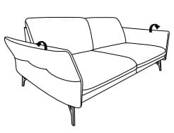 Himolla Sofas - PROmotion 1928 Sofas Sofa 52 .