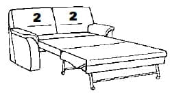 Himolla Sleepoly 2202 43 X