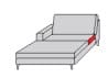 Willi Schillig Sofas 22858 - Monza KL 90L