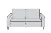 Willi Schillig Sofas 22858 - Monza N 60
