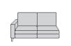 Willi Schillig Sofas 22858 - Monza NH 60L