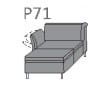 Willi Schillig Sofas 15291 - Select Sun plus KY 75L