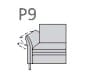 Willi Schillig Sofas 15291 - Select Sun plus M 60L