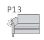 Willi Schillig Sofas 15291 - Select Sun plus M 90L
