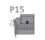 Willi Schillig Sofas 15291 - Select Sun plus ML 60L